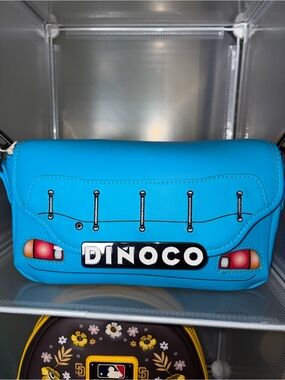 NWT Loungefly Dinoco Blue Crossbody Bag